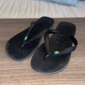 Havaianas Men's Brazil Flip Flops Black